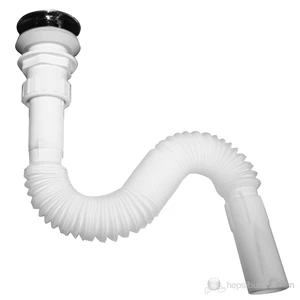 Sk20 Otomatik Körüklü Evye Sifonu Deliksiz (Cam Lavabo İçin)