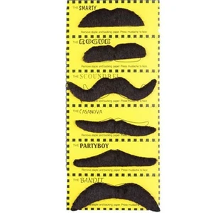 6 Lı Takma Bıyık Set