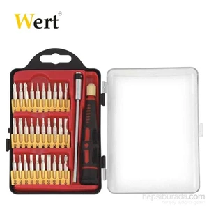 Wert 2254 Elektronikçi Tornavida Bits Uç Seti (32 Parça)