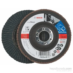 - Flap Zımpara Diski - 115 Mm, 22,23 Mm, 40 Kum