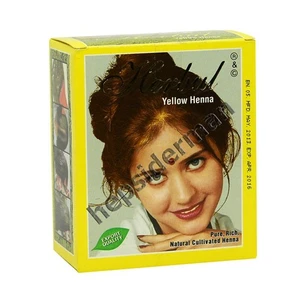 Herbal Sarı Hint Kınası 6 Lı