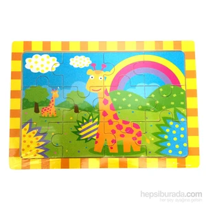 Ahşap Puzzle 20X14x0,6 Cm 00114