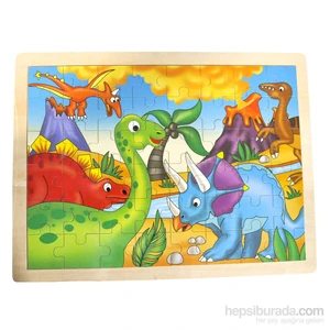 Ahşap Puzzle 21,5X29,5X0,8 Cm 00117