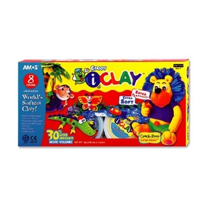 I-Clay Zıplayan Oyun Hamuru 18 Gr X 8 Renk Ic8P