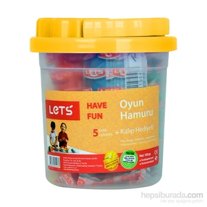 Lets Oyun Hamuru 5 Renk 175 Gr L8100