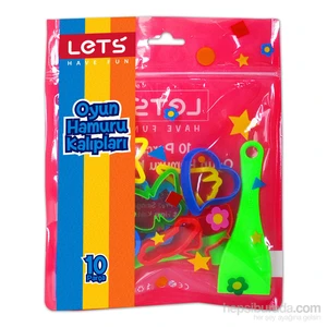 Lets Oyun Hamuru Kalıbı 10 Parça L8417