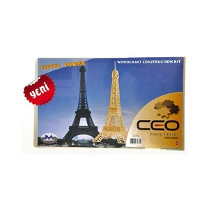 3D Ahşap Puzzle Eiffel Kulesi Ceo-Ap0002