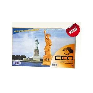 3D Ahşap Puzzle Özgürlük Anıtı Ceo-Ap0003