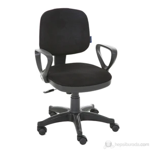 Diva Sekreter Koltuğu - Siyah