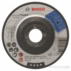 - Expert Serisi Metal İçin Bombeli Kesme Diski (Taş) - A 30 S Bf, 115 Mm, 2,5 Mm