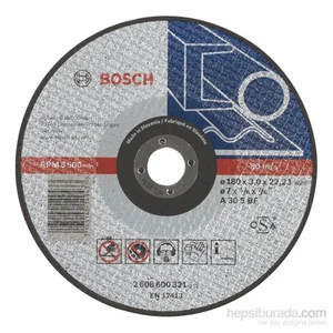 - Expert Serisi Metal İçin Düz Kesme Diski (Taş) - A 30 S Bf, 180 Mm, 3,0 Mm