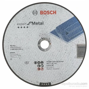 - Expert Serisi Metal İçin Düz Kesme Diski (Taş) - A 30 S Bf, 230 Mm, 3,0 Mm