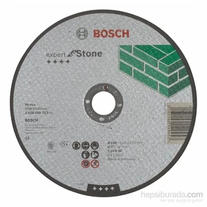 - Expert Serisi Taş İçin Düz Kesme Diski (Taş) - C 24 R Bf, 180 Mm, 3,0 Mm