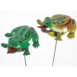 Bahçe Süsü Metal Hayvanlı Yeşil Renk