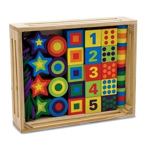 Melissa&Doug Ahşap Boncuk Dizme