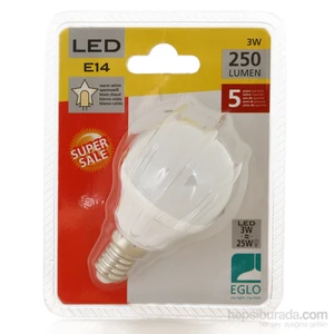 E14 3W Led Ampul Günışığı