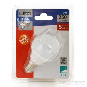 E14 3W Led Ampul Beyaz