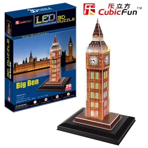 Cubic Fun Puzzle Big Ben (3 Boyutlu)