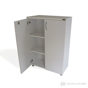 Tam Kapak Dolap Beyaz (80*35*115)