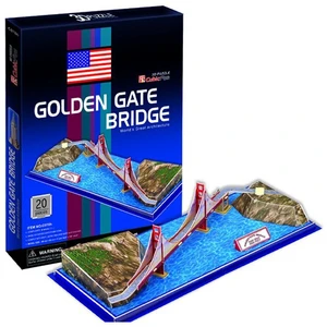 Cubic Fun Puzzle Golden  Gate Köprüsü (3 Boyutlu)