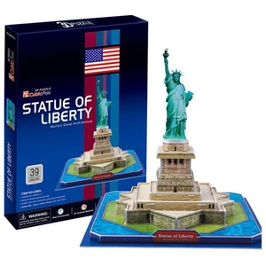 Cubic Fun 3D Puzzle 39 Parça 26x26x26.2 Statue Of Liberty C080h