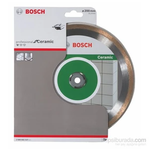 - Standard Seri Seramik İçin Elmas Kesme Diski - 200 X 25,40 X 1,6 X 7 Mm