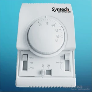 Fancoil Termostatı Mekanik 2 Borulu 3 Fanhız On/Off Syn160