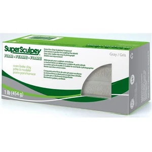 Süper Sculpey Firm Gri Model Hamuru 454 gr