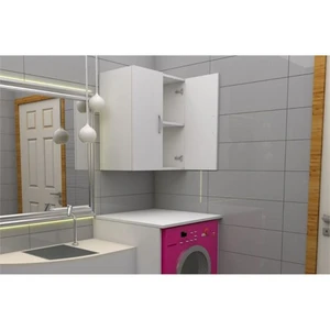 Bmd 2Kapaklı Makine Üstü Duvar Dolabı