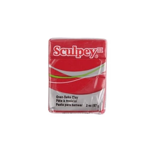57Gr Polimer Kil - Simli Koyu Kırmızı
