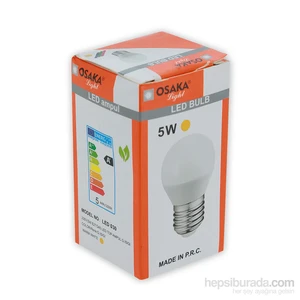Osakalight 6W-50watt  Led Top Ampul E27 Günışığı