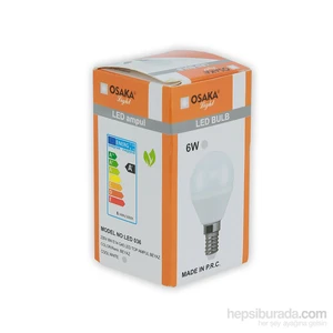 Osakalight 6W Led Top Ampul E14 Beyaz