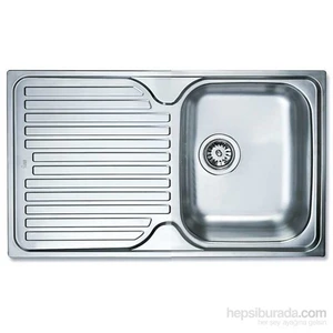 Princess 50 B Evye, 1 Göz, Sol Damlalık, Paslanmaz Çelik