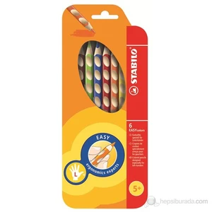 EasyColors Kuru Boya 6 Renkli Set Sol