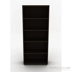 Raflı   Dolap 80x35x185 Wenge
