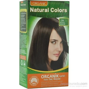 Organic Natural Colors 3N Koyu Kahve Amonyaksız Saç Boyası 99 ml Canlı ve Parlak Renkler
