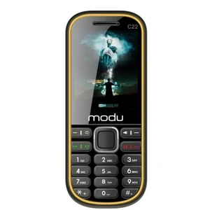 C22 ( Çift Sim Kart + TV ) Siyah - Sarı