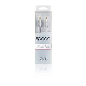 Aux Audio Kablo 2*3,5 Mm Jack | 100 Cm (Beyaz)
