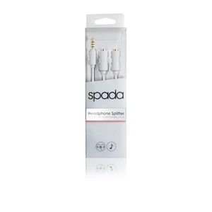 Headphone/Speaker Stereo Splitter 1X3,5 Mm Jack | 2X3,5 Mm (Beyaz)