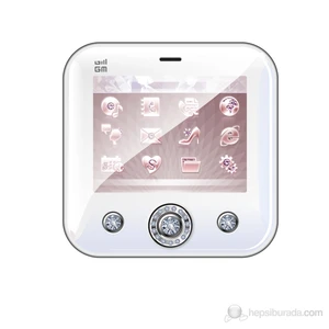General Mobile DST Diamond  Limited Edition Beyaz