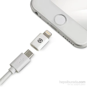 Adaptör Kablo Lightning-Mikro Usb Beyaz - Adlıghtwh