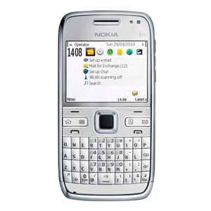 E72 Navigation ( BH-216 Bluetooth Kulaklık + Holder  Hediye ) (Beyaz)