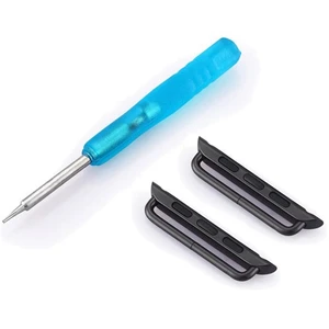 Apple Watch Uyumlu 38 Mm Vidalı Metal Kordon Kayış Adaptörü