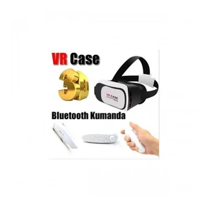 Vr box Sanal Gerçeklik 3D Gözlük En Son Versiyon + Kumandalı