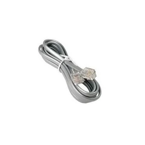 Telefon Kablosu 2 Metre Pluglu Gri