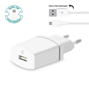 Compact Seyahat Şarj Cihazı Micro Usb 1.000Ma Beyaz – 2Scc752b