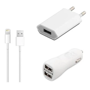 Ip-546 iPhone Uyumlu 5 Data Kablo + Ev + Araç Şarj Kiti