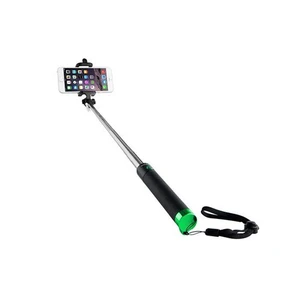 Ad-S32 Kablolu Siyah/Yeşil Selfie Çekim Çubuğu
