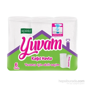 Yuvam Kağıt Havlu 6'lı