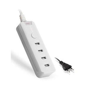 Sl-M4 Akıllı Telefonlar Ve Tablet 4000Mah 4*Usb Port Beyaz Ev Şarj Adaptör
